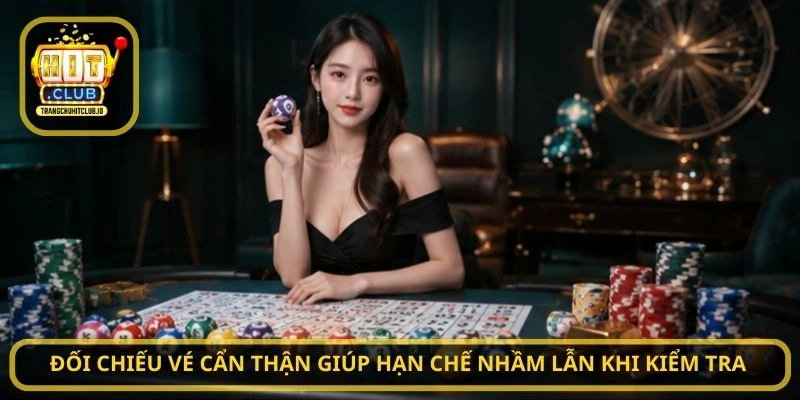 Mẹo Dò Xổ Số Nhanh: Cách Kiểm Tra Vé Chuẩn Xác 2026 4 Đối chiếu vé cẩn thận giúp hạn chế nhầm lẫn khi kiểm tra