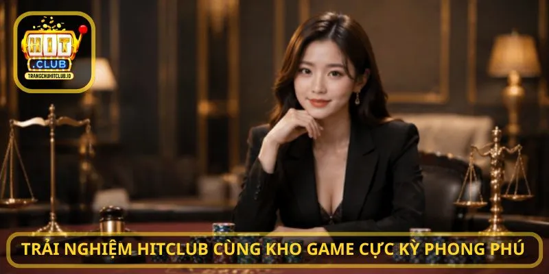 Trải nghiệm Hitclub cùng kho game cực kỳ phong phú